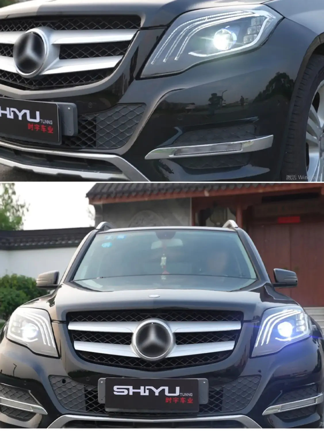 Car Styling Head lamp light for Benz GLK300 Headlights