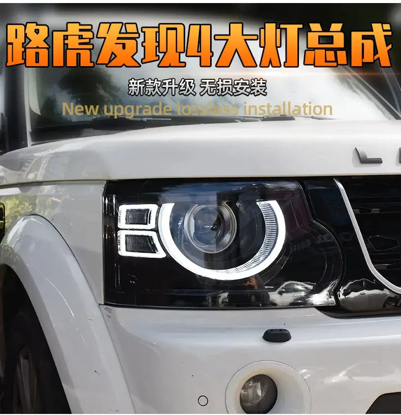 Car Headlights for Land Rover Discovery 3 4 2010-2017 Front