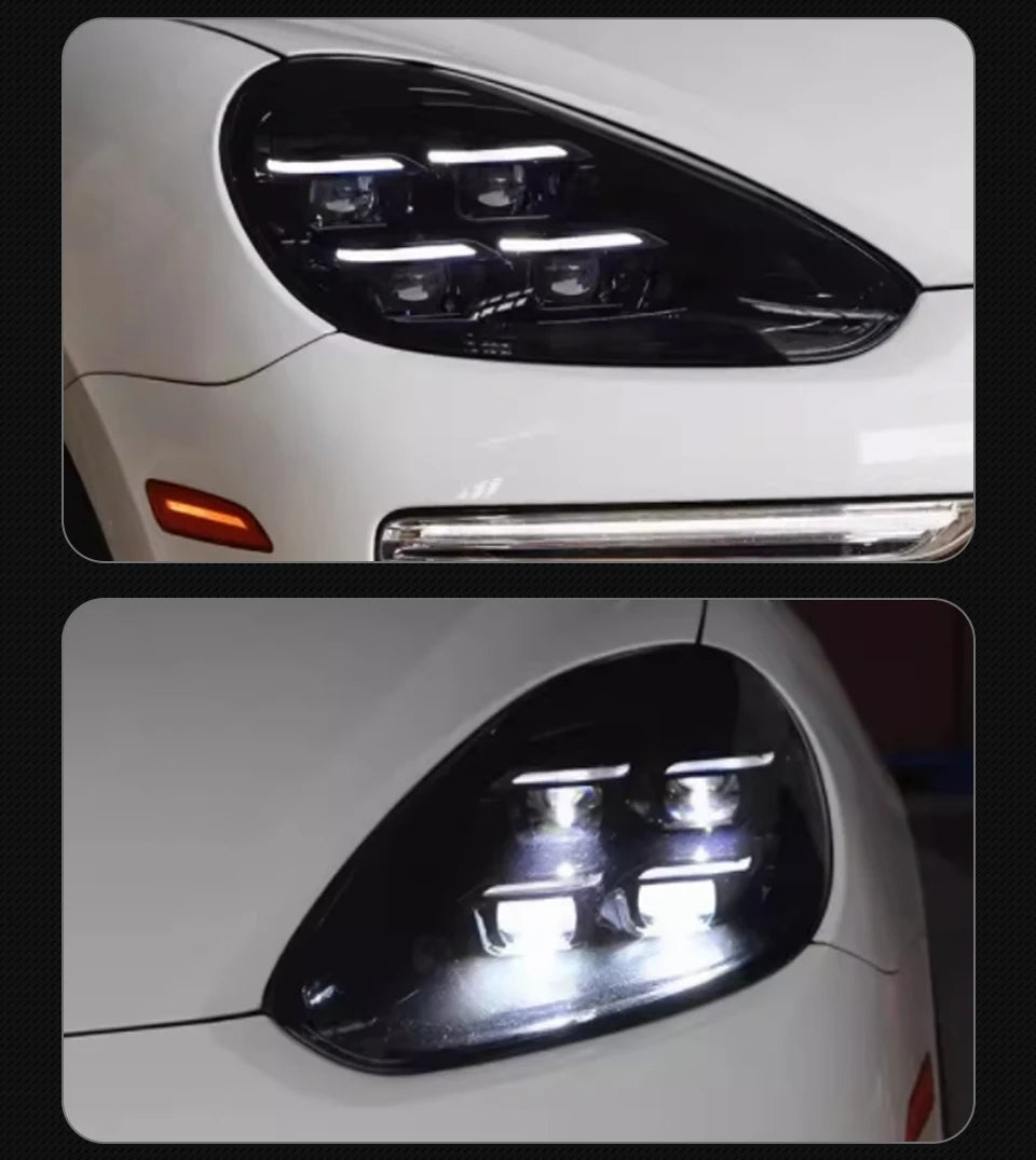 Car Lights for Porsche Cayenne LED Headlight Projector Lens