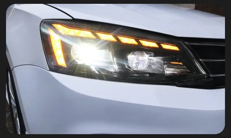 Jetta Mk6 Headlights 2011-2019 RS5 Design LED Headlight