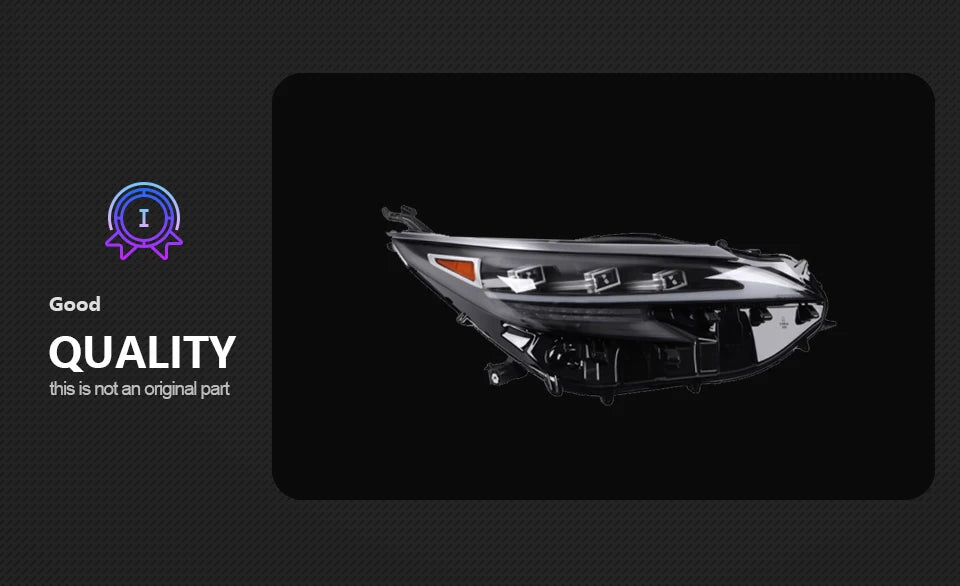 Car Styling Head Lamp for Toyota Sienna Headlights