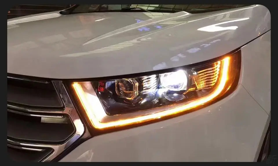 Ford Edge Headlights 2015-2018 New Edge LED Headlight DRL