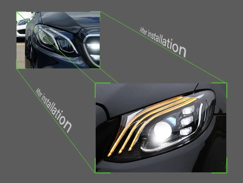 Car Styling Head Lamp for BENZ W213 Headlights 2016 - 2019