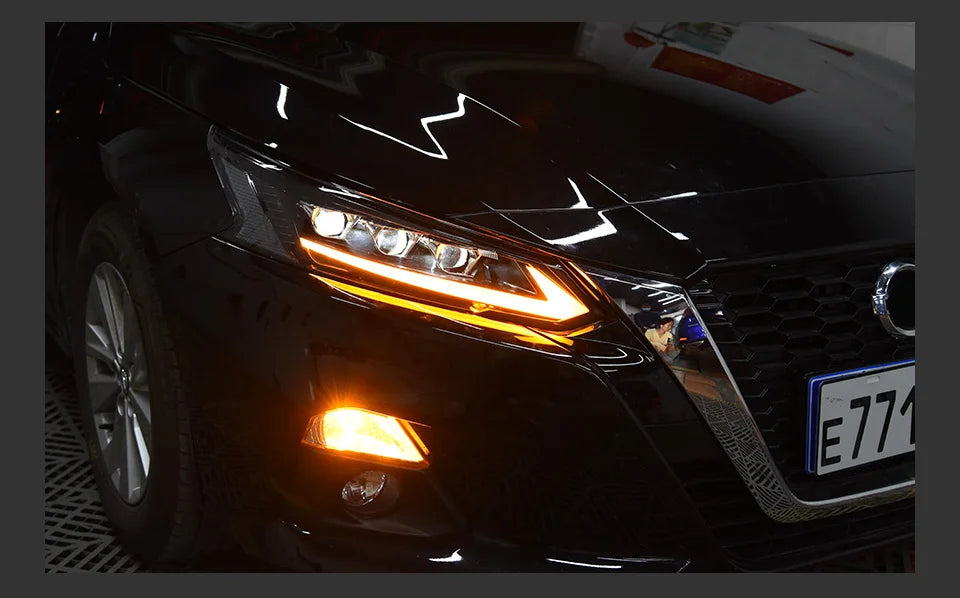 Car Styling Head lamp light for Nissan Teana Headlights