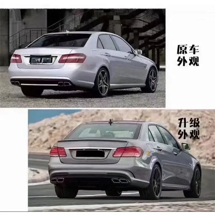 Body kit For Mercedes Benz E-class W212 2009-2013 Car Body Kit Upgrade To E63 Amg 2014-2015 Vehicle Parts front and rear bumper