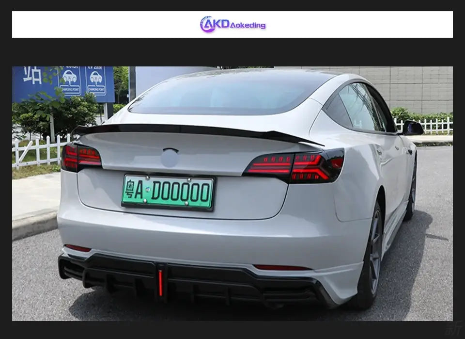 Car Styling Tail lamp light for Tesla Model 3 Tail Lights