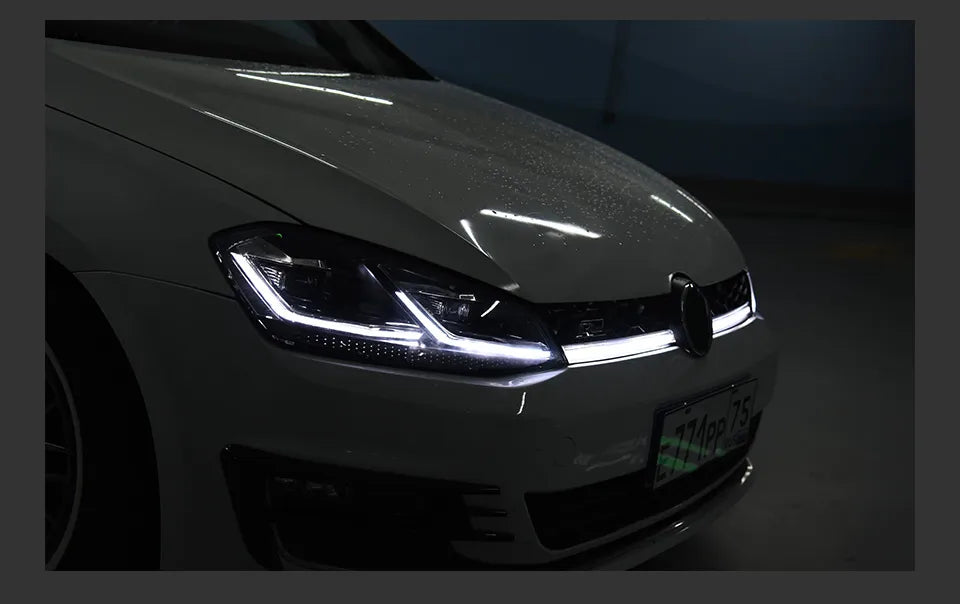 Car Lights for VW Golf 7 LED Headlight Projector 2013-2020