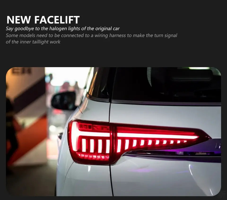 Toyota Fortuner Tail Lights 2016-2019 Audi-Design Dynamic