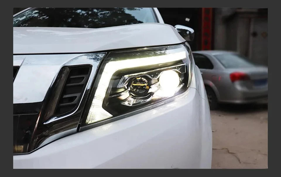 Car Styling Head Lamp for Navara NP300 LED Headlight