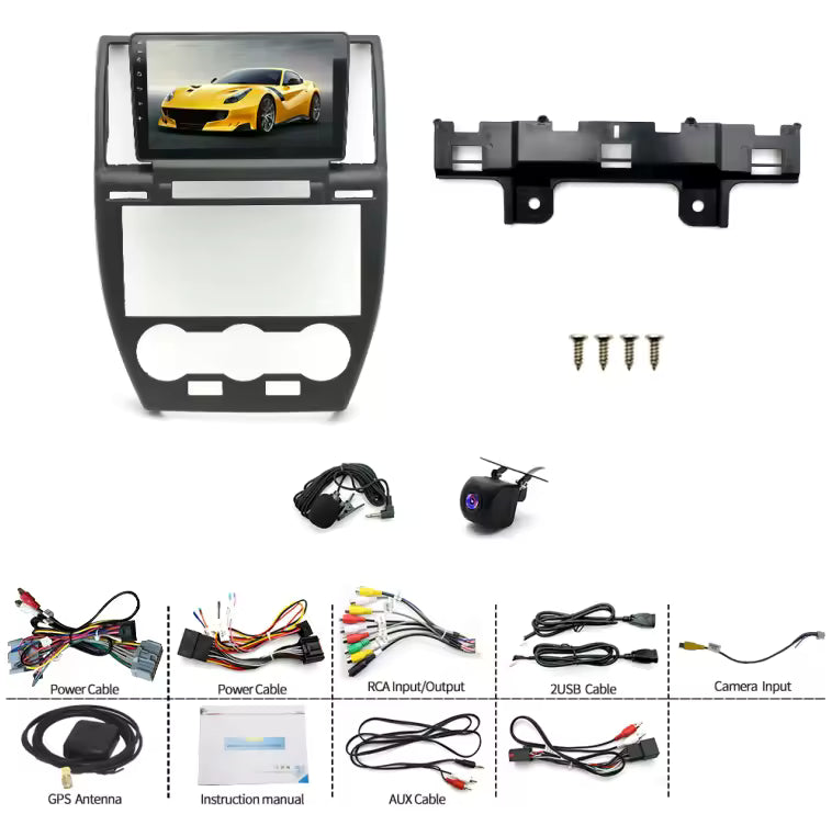 9''Android15 2+64G Car Stereo Radio for Land Rover Freelander 2 2007-2012 withCarplay Android Auto WiFi Bluetooth FM/RDS SWC GPS - CAR CRAFT INDIA