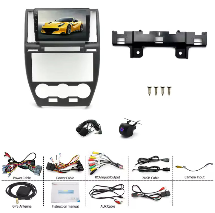9''Android15 2+64G Car Stereo Radio for Land Rover Freelander 2 2007-2012 withCarplay Android Auto WiFi Bluetooth FM/RDS SWC GPS - CAR CRAFT INDIA