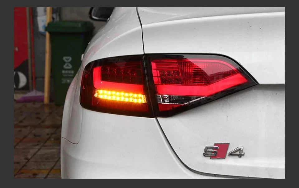 Audi A4 B8 LED Tail Light 2009-2012 A4L Rear Fog Brake Turn