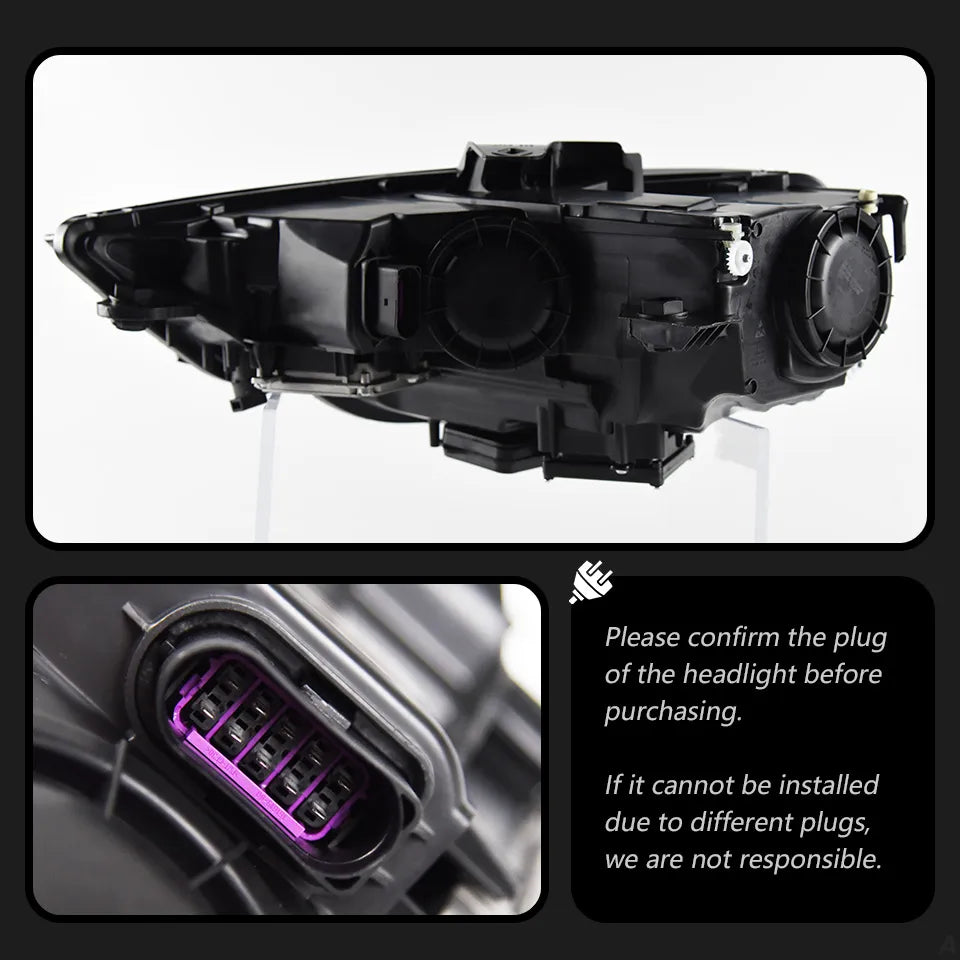 Car Styling Head lamp light for Audi A3 Headlights 2014-2016