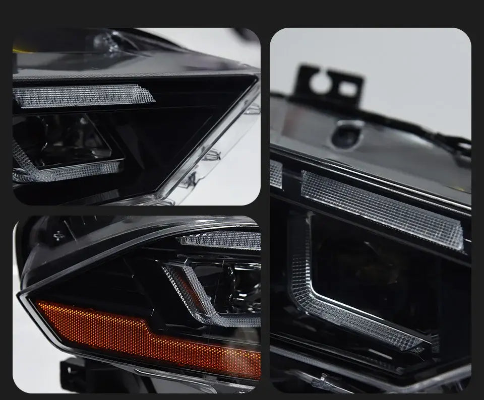 Car Styling Head lamp light for Ford Mustang Headlights