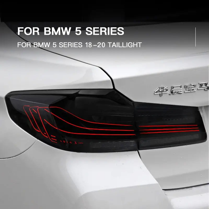 Taillights for BMW 5 Series M5 G30 G38 2018-2020 LCI RGB