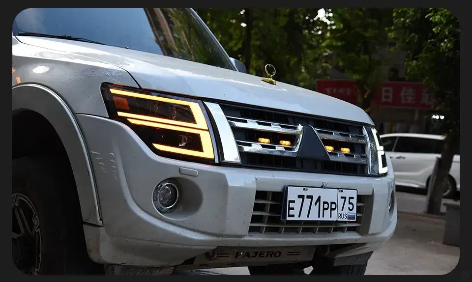 Pajero V93 Headlights 2006-2020 V97 LED Headlight Montero