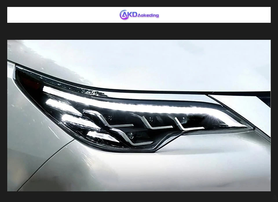 Fortuner Headlights 2016-2020 Fortuner LED Headlight DRL