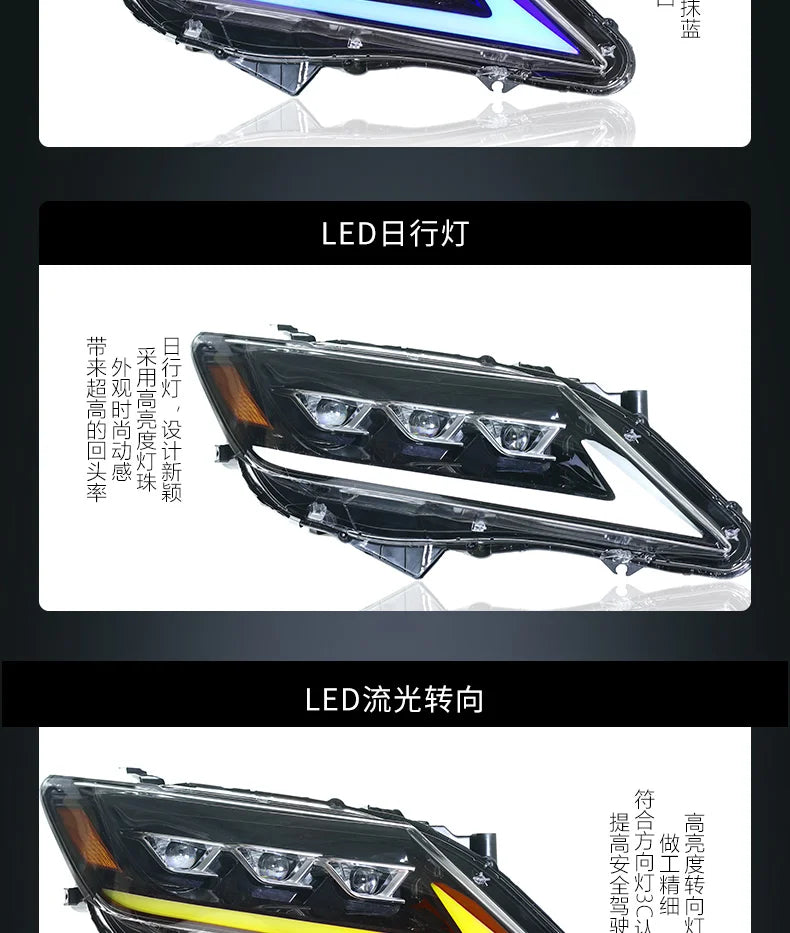 For Toyota Camry FULL LED Headlights 2012 2013 2014 Camry