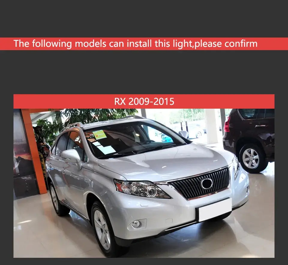 Car Styling Head lamp light for Lexus RX270 Headlights