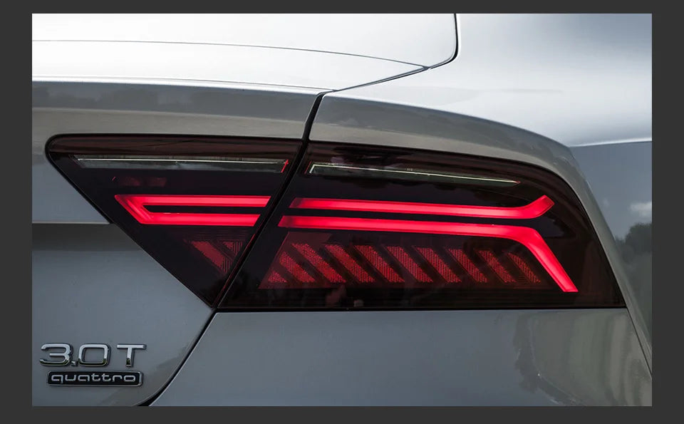 Audi A7 Tail Lights 2011-2018 RS7 LED Tail Light Rear lamp