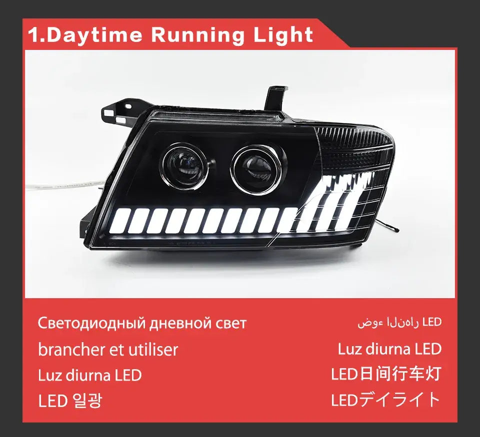 Car Lights for Mitsubishi Pajero V73 LED Headlight Projector