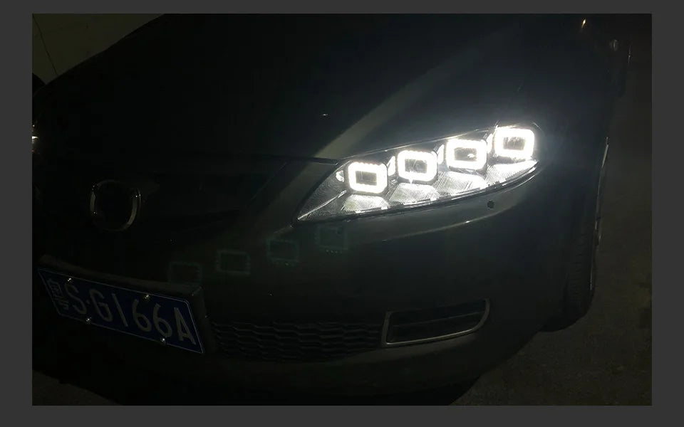 Car Lights for Mazda 6 LED Headlight Projector Lens