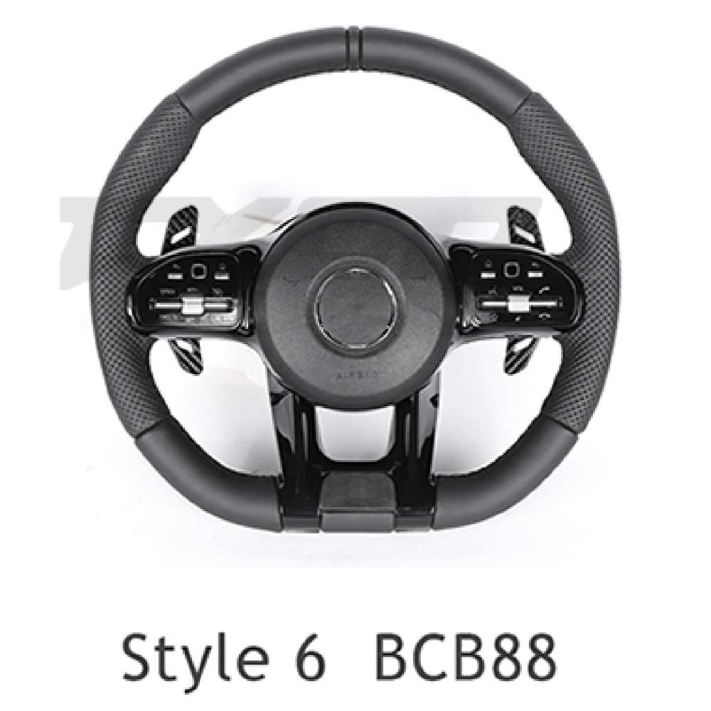Car Craft Compatible With Mercedes A B C E S G V M Class Ml Gl Gla Glb Glc Gle Gls Slk G55 G63 G Wagon Eqs Upgraded Custom Amg Brabus Maybach Full Steering Wheel Style 6 Bcb88 CC-8135 - CAR CRAFT INDIA