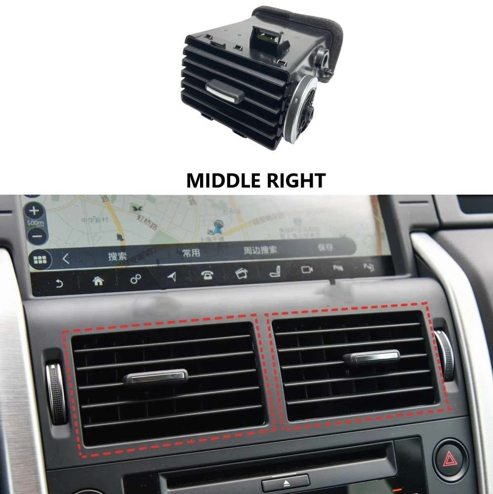 Car Craft Compatible With Land RANGE Rover Discovery Sport L550 2015-2019 Car Inner Air Ac Conditioning A/c Vent Outlet Grille Assembly Middle Right Lr072444 Lr063182 CC-8118 - CAR CRAFT INDIA