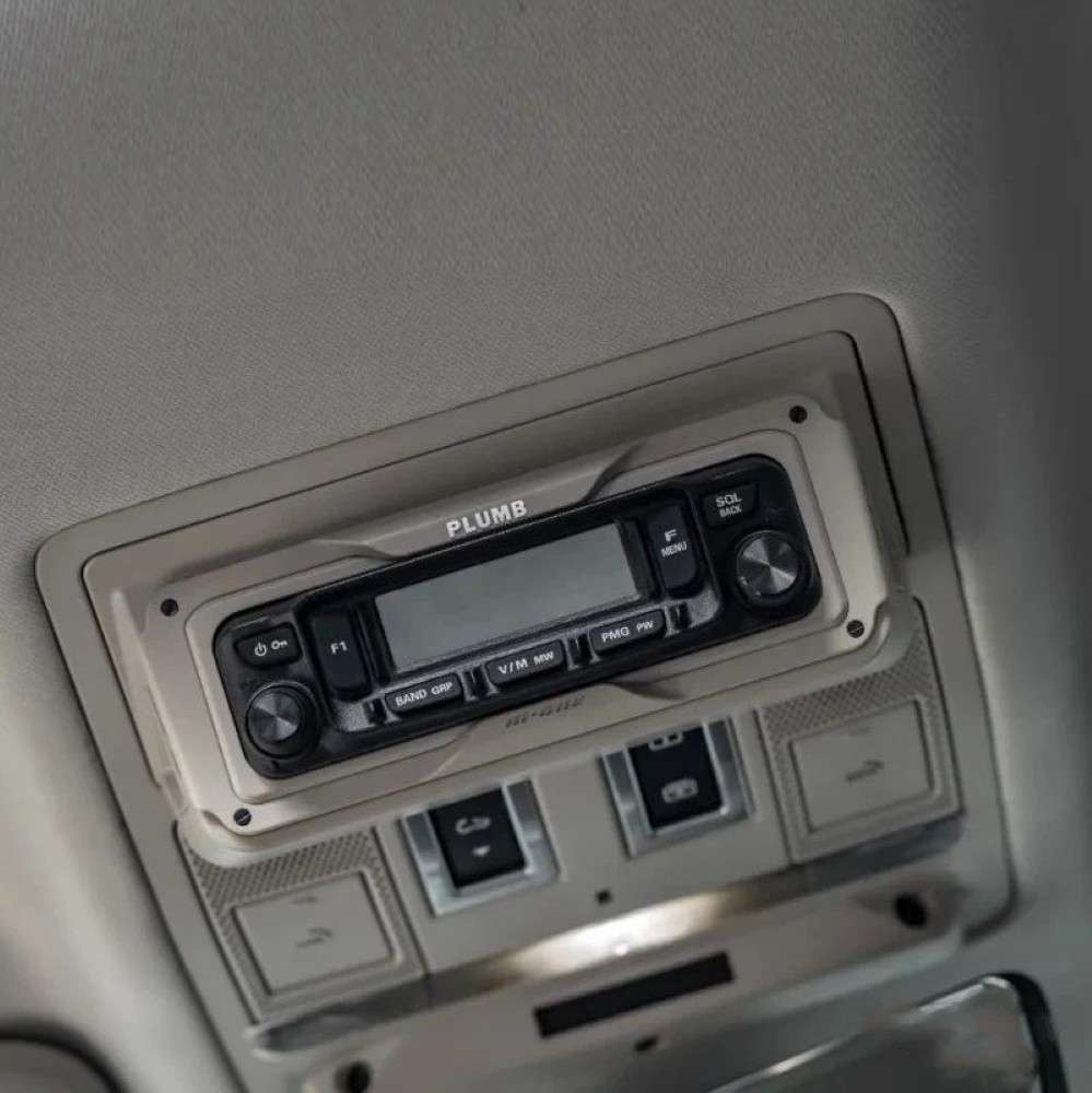 Car Craft Compatible With Range Land Rover Defender 2020-2025 90/ 110 Plumb M-one Series Radio Control Box Gray Plumb-002 - CAR CRAFT INDIA
