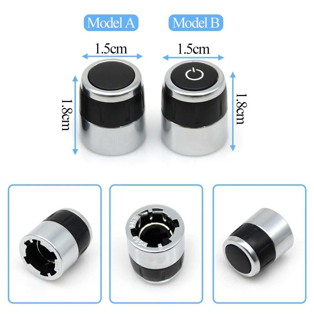 Car Craft Compatible With Bmw X3 X4 F25 F26 2011-2018 Car Radio Audio Volume Rotary Switch Button Knob Cover Cap Control Model B 61319351155 61319351156 61319208591 61319208592 CC-8108 - CAR CRAFT INDIA