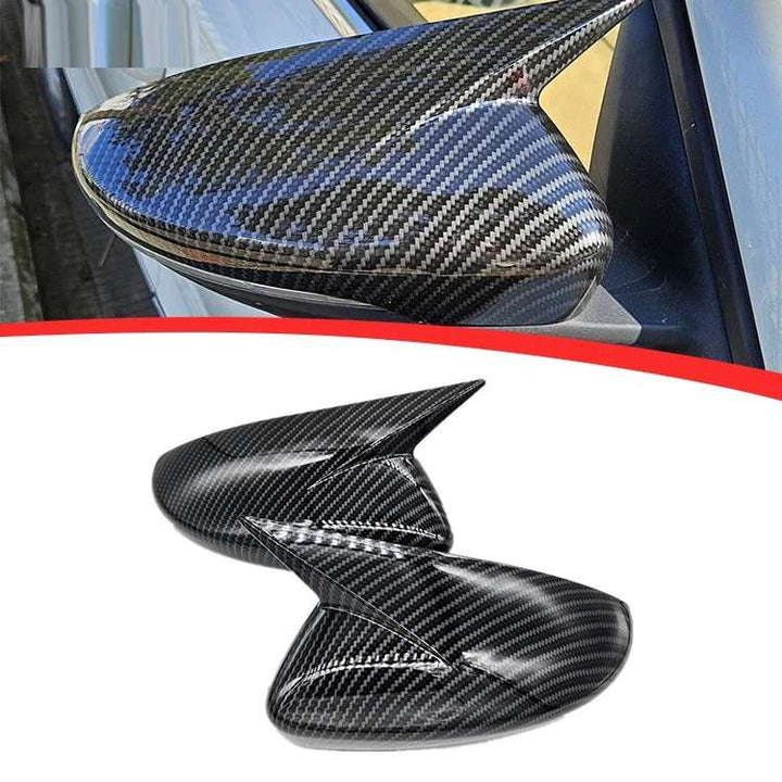 Car Craft Compatible With Volkswagen Vw Passat 2011-2016 Side Rear View Case Wing Cap Shell Housing Mirror Covers 3m Tape Pasting Style Ar-mr-036 Cf Carbon Fiber Look CC-8085 - CAR CRAFT INDIA