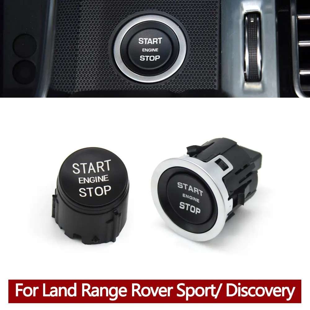 Car Craft Compatible With Land Range Rover Evoque 12-18 Discovery Sport 15-19 Velar 17-19 Discovery 17-19 Sport 14-19 Vogue 13-19 Car Engine Ignition Start Stop Switch Assembly Lr094038 Black - CAR CRAFT INDIA