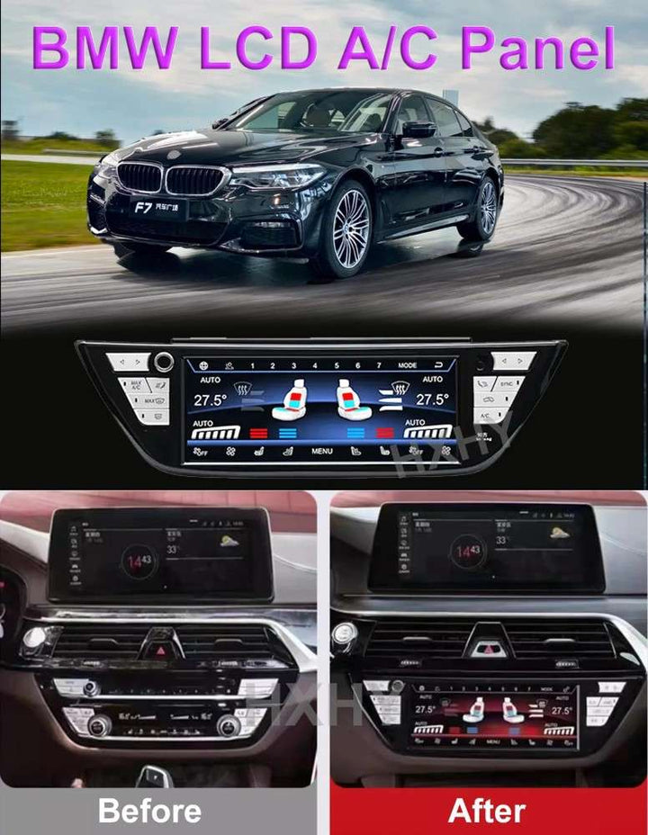 Car Craft Compatible With Bmw 5 Series G30 6 Series G32 X3 X4 G01 G02 G08 2018-2022 Lcd Display Air Conditioning Board Android Ac Panel Digital Touch Screen Climate Knobs Control 8.8 Inch CC-8494 - CAR CRAFT INDIA