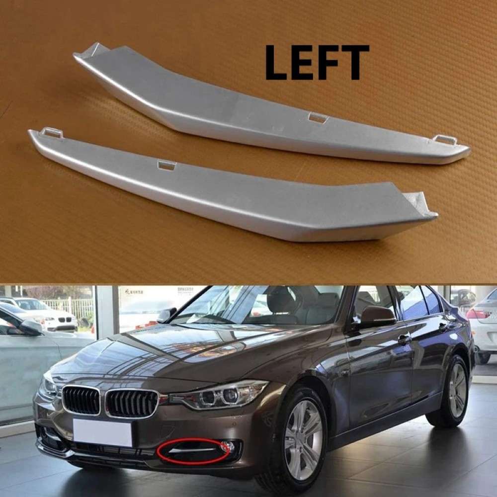 Car Craft Compatible With Bmw 3 Series F30 2012-2015 Front Bumper Fog Lamp Light Protection Grille Cover Trim 51117293105 Gc Left CC-7981 - CAR CRAFT INDIA