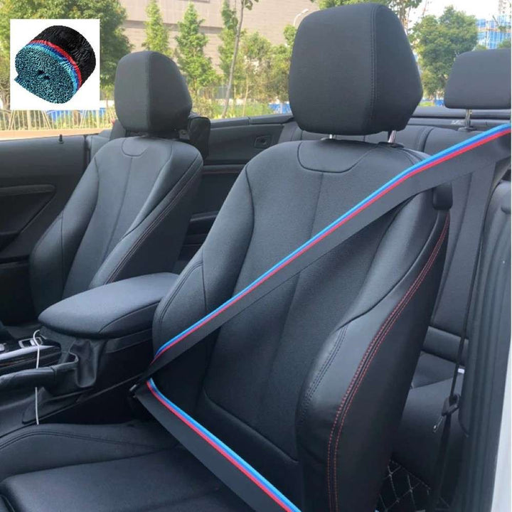Car Craft Color Nylon Webbing Racing Safety Concise Design Ribbon Strap Sport Racing Safety Seat Belt Universal 4.8 Cm Wide 3.6m Long M Sport Big 2 - CAR CRAFT INDIA