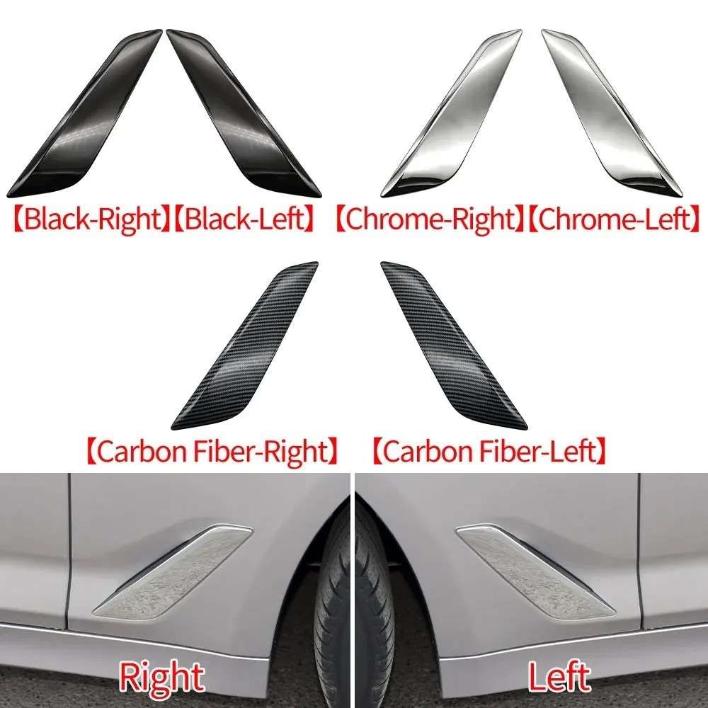 Car Craft Compatible With Bmw 5 Series G30 F90 2017-2024 Side Fender Decorative Bright Electroplated Strip Trim 51137349594 Right Chrome CC-8101 - CAR CRAFT INDIA