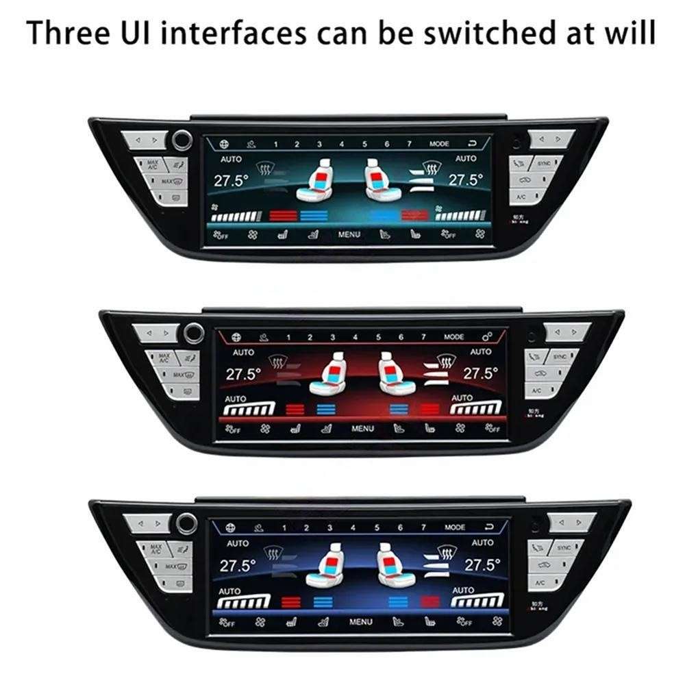 Car Craft Compatible With Bmw 5 Series G30 6 Series G32 X3 X4 G01 G02 G08 2018-2022 Lcd Display Air Conditioning Board Android Ac Panel Digital Touch Screen Climate Knobs Control 8.8 Inch CC-8494 - CAR CRAFT INDIA
