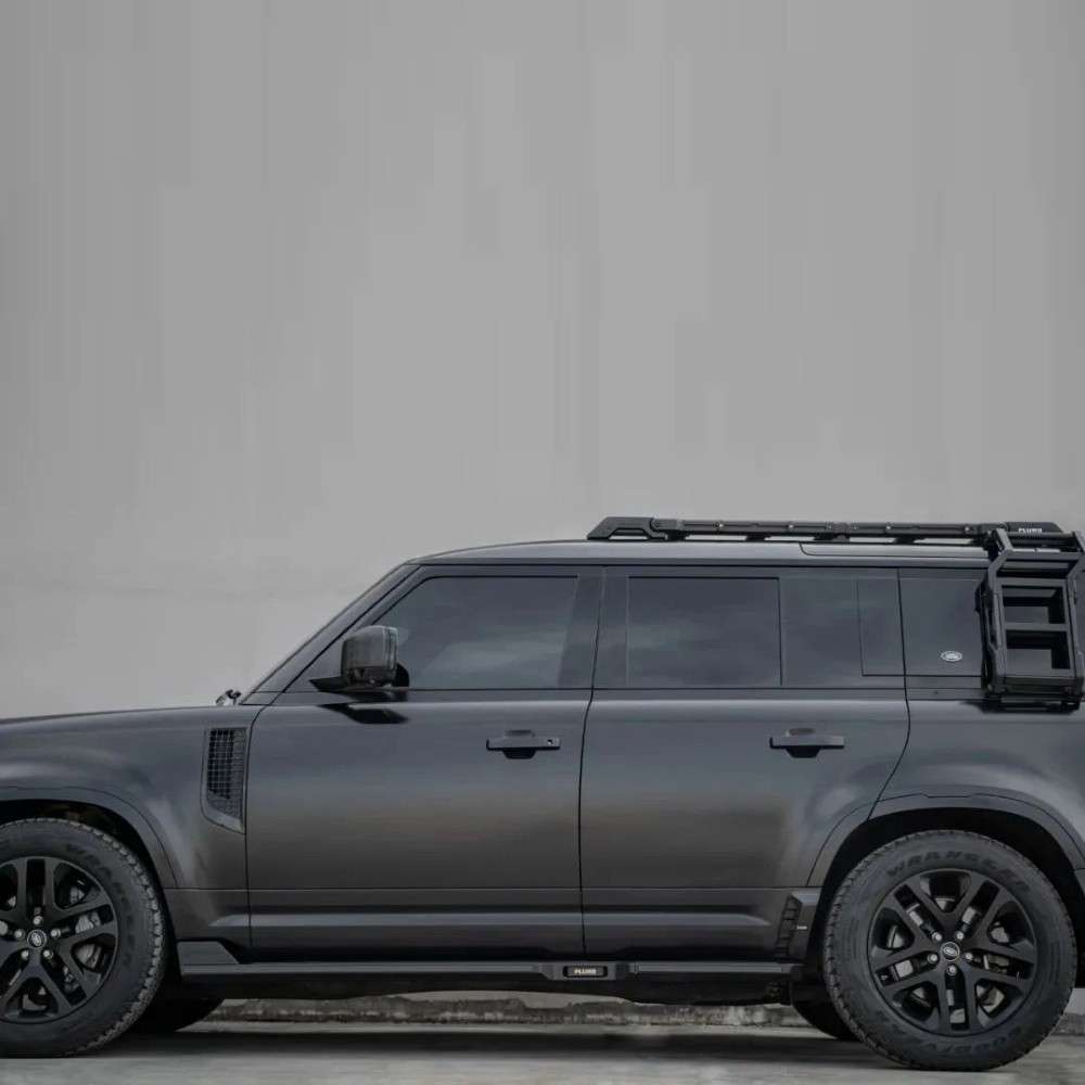 Car Craft Compatible With Range Land Rover Defender 2020-2025 Plumb M-one Side Skirt Splitter Running Board Plumb-014 - CAR CRAFT INDIA