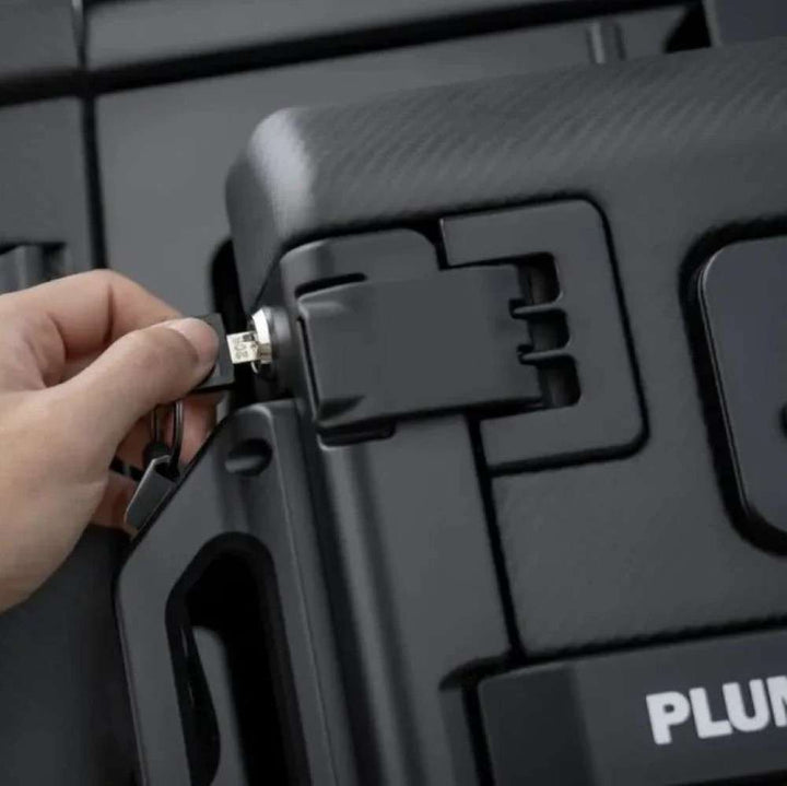Car Craft Compatible With Range Land Rover Defender 2020-2025 Plumb M-one Side External Equipment Toolbox Box Black Plumb-024 - CAR CRAFT INDIA
