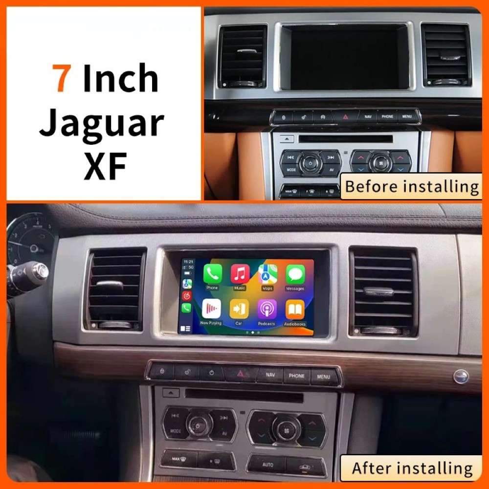 Car Craft Compatible With Jaguar Xf 2011-2015 Android Multimedia Infotainment Touchscreen Dvd Player Wireless Carplay Android Auto 4gb +64gb 7 Inch - CAR CRAFT INDIA