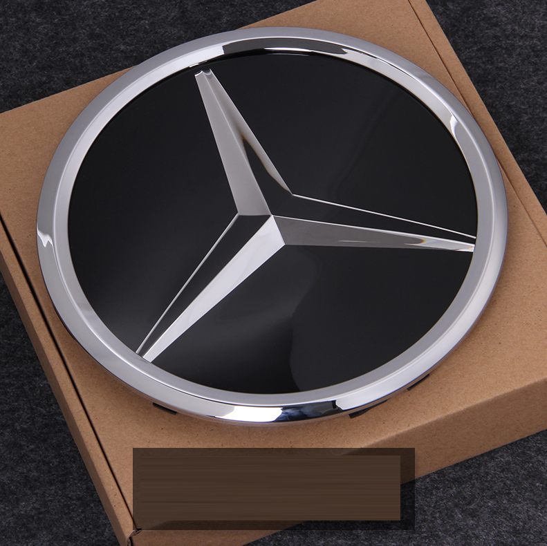 Car Craft Compatible With Mercedes A B C E S Class Ml Gl Gle Gls Cla Gla Glc Slk Grill Letter Logo Badge Emblem Sticker Glass Mirror Flat Logo 20.5 Cm