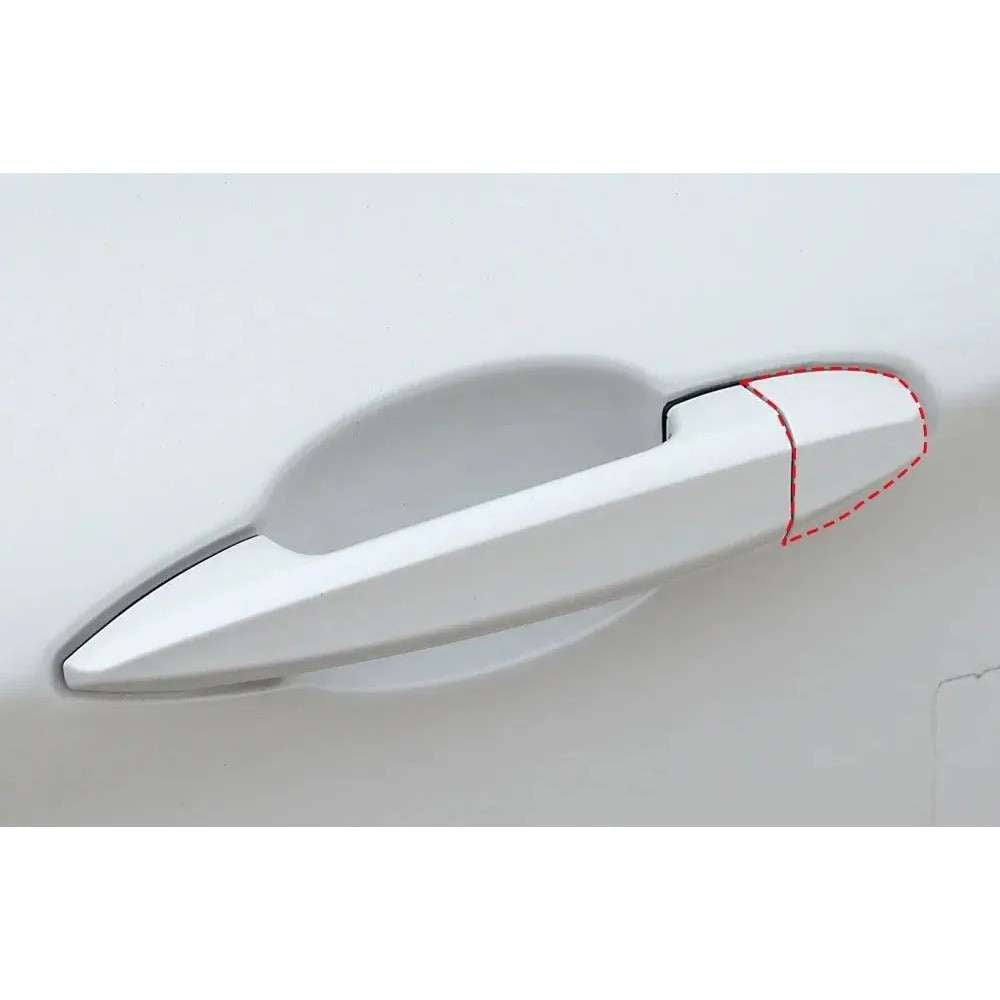 Car Craft Compatible With Bmw X1 F48 2016-2023 X2 F39 2018-2023 X5 X6 F15 F16 2014-2019 2 Series F45 2014-2021 Car Exterior Door Handle Lock Key Hole Cap Cover 51217396544 Right Unpainted CC-8473
