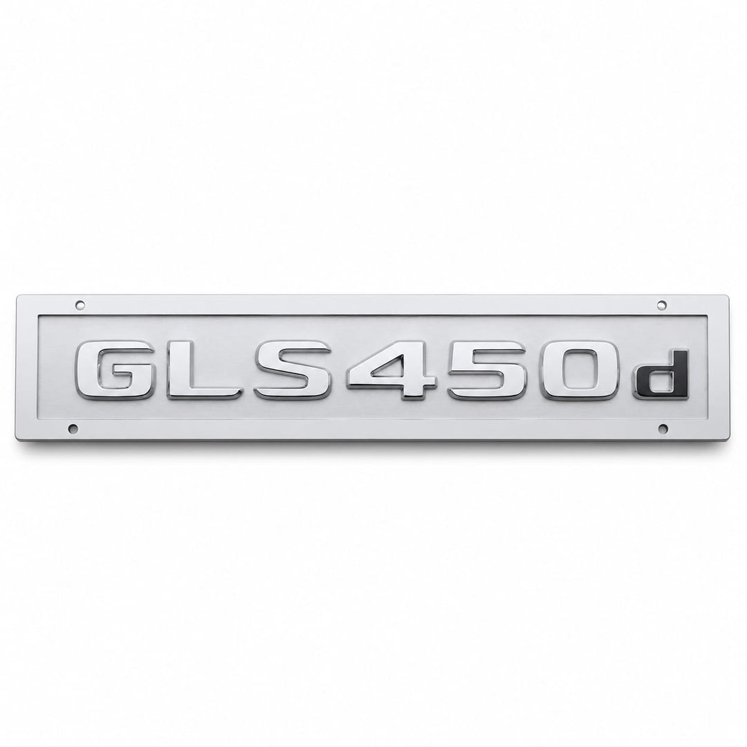 Car Craft Compatible With Mercedes Benz W166 X166 X167 W167 Gl Gls450d Gls 450d Logo Badge Emblem Letter CC-10500
