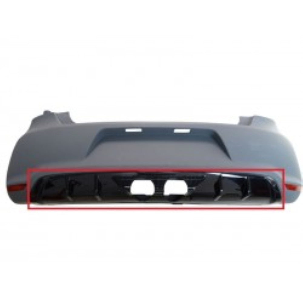 Car Craft Compatible With Vw Volkswagen Polo 2010-2024 Upgrade Facelift Convert To R400 R Line Style Rear Bumper Bodykit Fog Lamp Light Grill Mesh Rear CC-7216 - CAR CRAFT INDIA