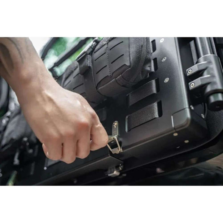 Car Craft Compatible With Range Land Rover Defender 2020-2025 90/110 Plumb M-on Series Tailgate Tail Gate Trunk Folding Table Plumb-004 - CAR CRAFT INDIA