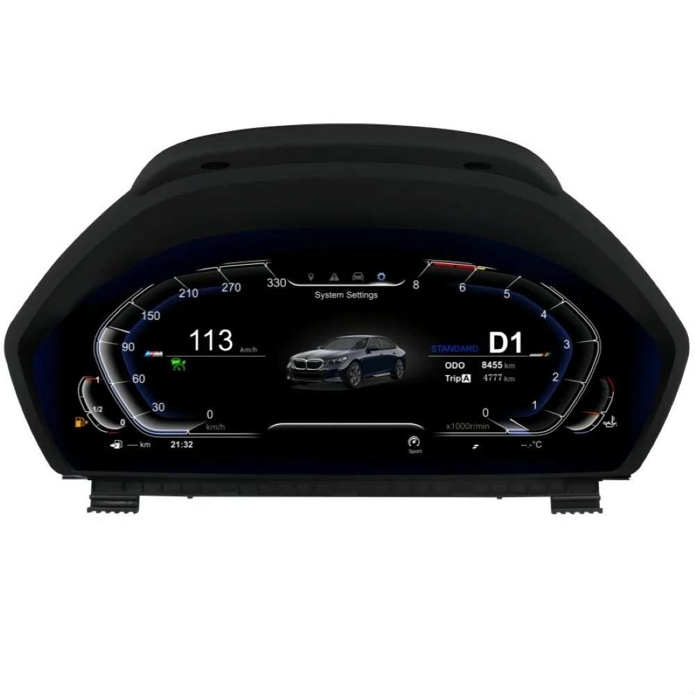 Car Craft Compatible With Bmw 3 Series F30 Gt F34 4 Series F32 2012-2019 Dashboard Lcd Speed O Meter Android Player  Digital Instrument Cluster Screen Speedometer Display Car 12.3 Inch CC-8433 - CAR CRAFT INDIA