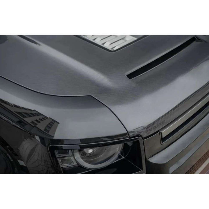 Car Craft Compatible With Range Land Rover Defender 2020-2025 90/110 Plumb M-one Front Bonnet Hood Plumb-005 - CAR CRAFT INDIA