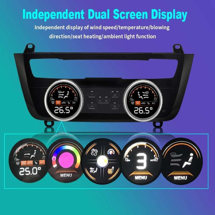 Car Craft Compatible With Bmw 3 Series F30 F34 2012-2018 4 Series F32 2012-2018 Lcd Display Air Conditioning Board Android Ac Panel Digital Touch Screen Climate Knobs Control 8.8 Inch CC-8488 - CAR CRAFT INDIA