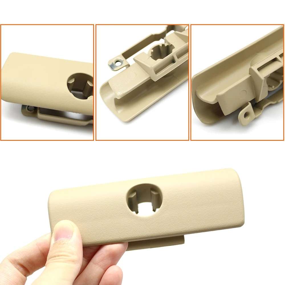 Car Craft Compatible With Bmw 3 Series E46 98-06 3 Series E90 E92 05-12 5 Series E39 95-04 X3 E83 03-10 X5 E53 99-07 Dashboard Passenger Seat Storage Glove Box Latch Handle Switch 51168163018 Beige - CAR CRAFT INDIA