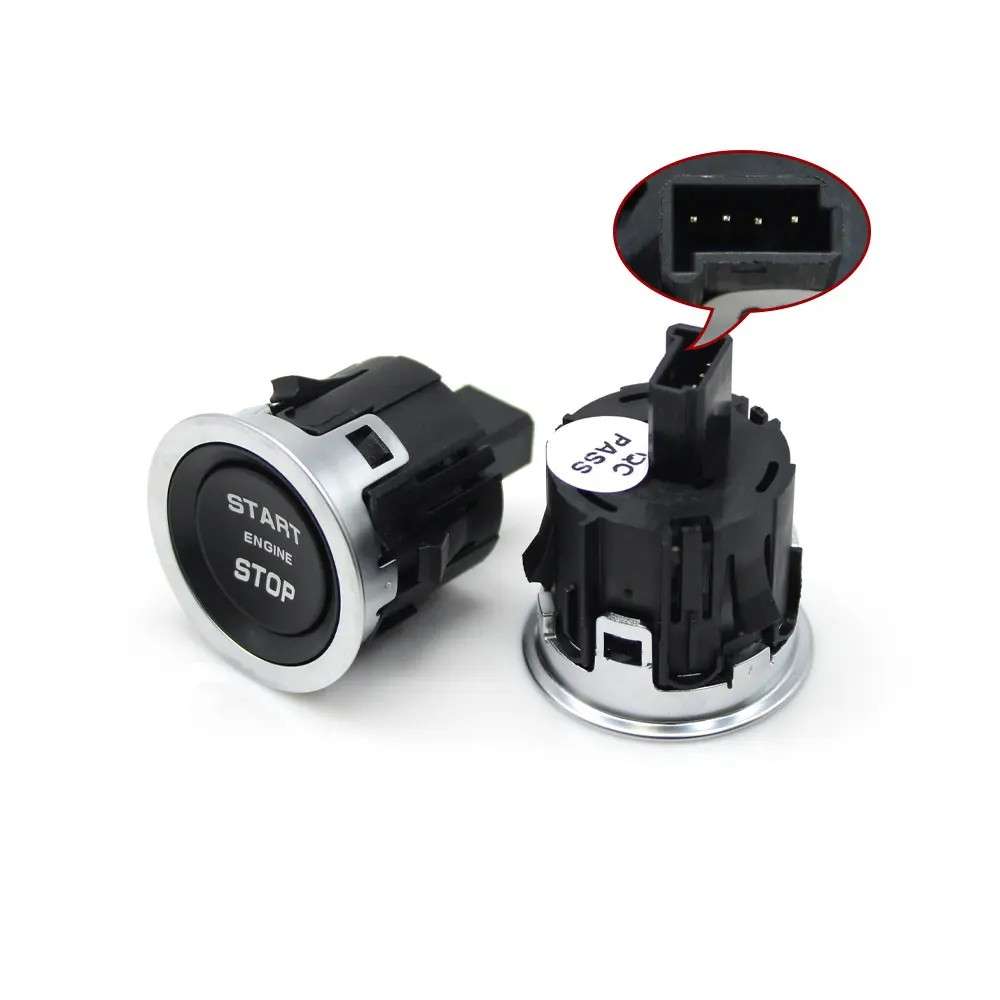 Car Craft Compatible With Land Range Rover Evoque 12-18 Discovery Sport 15-19 Velar 17-19 Discovery 17-19 Sport 14-19 Vogue 13-19 Car Engine Ignition Start Stop Switch Assembly Lr094038 Black - CAR CRAFT INDIA